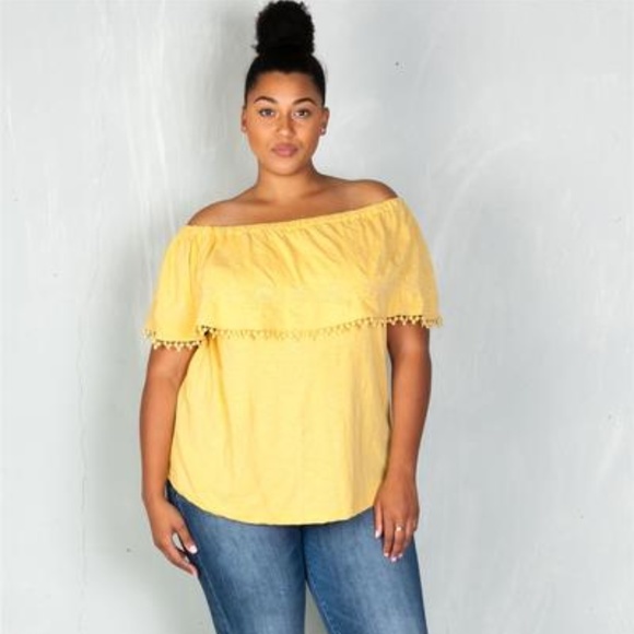 Plus Size Off One Shoulder Tops Deals ...